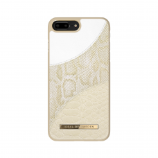 iPhone 6+/7+/8+ iDeal Of Sweden nugarėlė Cream Gold Snake