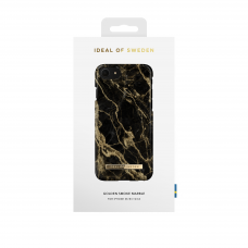iPhone 6/7/8/SE 2020/SE 2022 iDeal Of Sweden nugarėlė Golden Smoke Marble