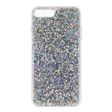 iPhone 7+ /8+ GLITTER TRC sidabro spalvos nugarėlė