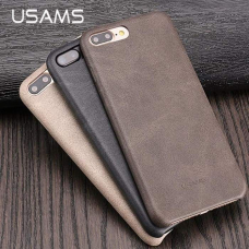 iPhone 7+/8+ beige Usams Vintage nugarėlė