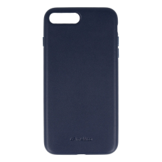 iPhone 7+/8+ mėlyna odinė MELKCO REGAL SNAP nugarėlė