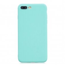 iPhone 7+/8+ mėtos spalvos MAT+ nugarėlė