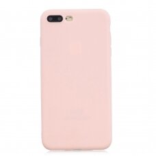 iPhone 7+/8+ rausva MAT+ nugarėlė