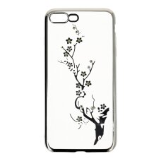 iPhone 7+/8+ sidabro spalvos branch BEEYOPRF nugarėlė iPhone 7+/8+ sidabro spalvos branch BEEYOPRF nugarėlė