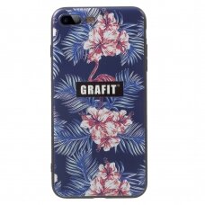 iPhone 7+/8+ Tracy Creative+ Flamingo&Flowers nugarėlė