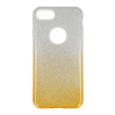iPhone 7/8/SE 2020 aukso spalvos GLITTER3 nugarėlė