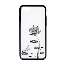 iPhone 7/8/SE 2020 juoda LOTUS DEVIA nugarėlė