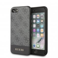 iPhone 7/8/SE 2020 pilka GUESS nugarėlė GUHCI8G4GLRG