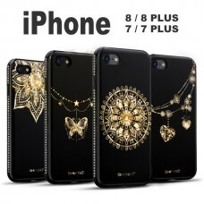 iPhone 7/8/SE 2020 ROSE Shengo Black FSN nugarėlė