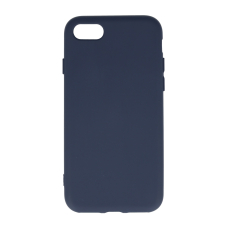 iPhone 7/8/SE 2020 tamsiai mėlyna SILICONE LITE nugarėlė