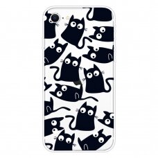 iPhone 7/8/SE 2020 tracy nugarėlė Black Cats