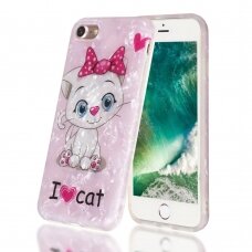 iPhone 7/8/SE 2020 Tracy shell nugarėlė Love Cat
