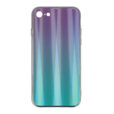 iPhone 7/8/SE 2020 violetinė+žalia AURORA2 nugarėlė