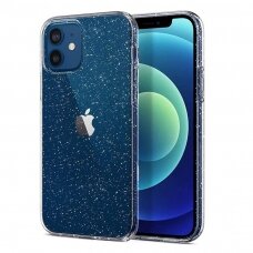 iPhone 7/8/SE 2020/SE 2022 clear Crystal Glitter nugarėlė
