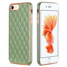 iPhone 7/8/SE 2020/SE 2022 šviesiai žalia SULADA RHOMBUS nugarėlė