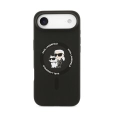 iPhone AIR black MagSafe Silicone KC Body Ring KARL LAGERFELD nugarėlė iPhone AIR black MagSafe Silicone KC Body Ring KARL LAGERFELD nugarėlė