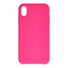 iPhone XR neo rožinė no hole SILICONE nugarėlė