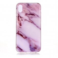 iPhone XR Tracy nugarėlė Purple Marble