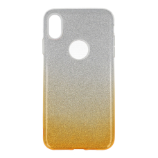 iPhone XS MAX aukso spalvos GLITTER3 nugarėlė