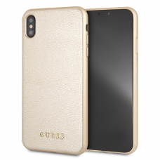 iPhone XS MAX aukso spalvos GUESS nugarėlė GUHCI65IGLGO