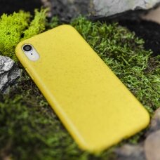 iPhone XS MAX geltona ECO wheat nugarėlė