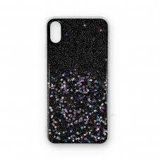 iPhone XS MAX juoda VENBRILLIANT nugarėlė