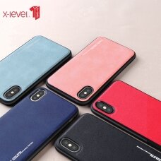 Iphone XS MAX raudona EXQUISITE nugarėlė
