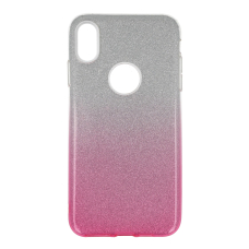 iPhone XS MAX rožinė GLITTER3 nugarėlė