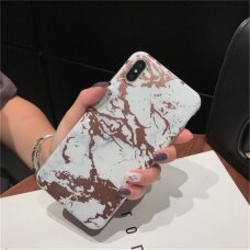 iPhone XS MAX Tracy White&bronze Marble nugarėlė