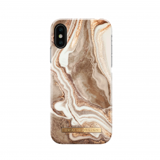 iPhone X/XS iDeal Of Sweden nugarėlė Golden Sand Marble