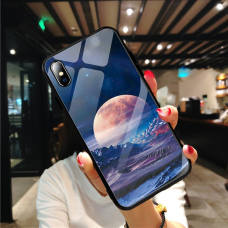 Iphone X/XS picture glass nugarėlė Planet