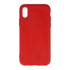 iPhone X/XS raudona ECO wheat nugarėlė