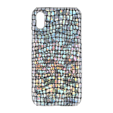 iPhone X/XS sidabro spalvos tracy crocco nugarėlė