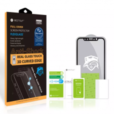 iPhone X/XS/iPhone 11 Pro apsauginis juodas 5D FLEXIBLE PRIVACY stiklas