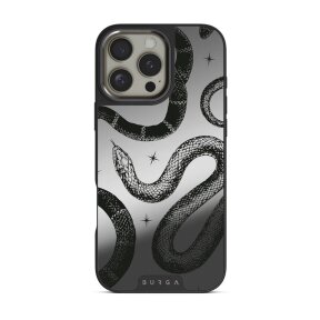 iPhone 14 PRO MAX Elite Mirror Gunmetal Magsafe Poison BURGA nugarėlė