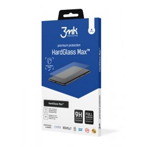iPhone 7/8/SE 2020 baltas pilnas 3MK HardGlass MAX Privacy apsauginis stiklas