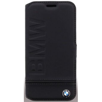 iPhone 5 juodas dėklas BMW BMFLBKP5MPEBIC