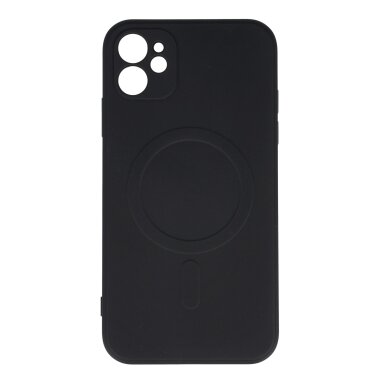 iPhone 11 black MERCURY SILICONE MAGSAFE nugarėlė iPhone 11 black MERCURY SILICONE MAGSAFE nugarėlė