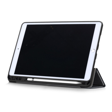 iPad 10.2 (7th / 8th / 9th Gen) black S PEN TRIFOLD dėklas 1