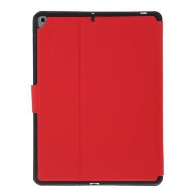 iPad 10.2 (2021/2020/2019)/iPad Pro/Air 10.5 raudonas S PEN TRIFOLD dėklas 2