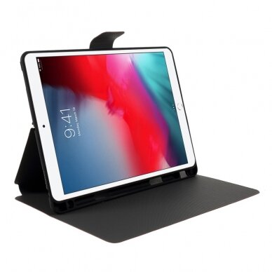 iPad 10.2 (2021/2020/2019)/iPad Pro/Air 10.5 raudonas S PEN TRIFOLD dėklas 4