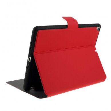 iPad 10.2 (2021/2020/2019)/iPad Pro/Air 10.5 raudonas S PEN TRIFOLD dėklas 5