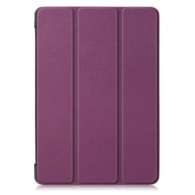 iPad 10.2 (2021/2020/2019)/iPad Pro/Air 10.5 violetinis TRIFOLD dėklas 1