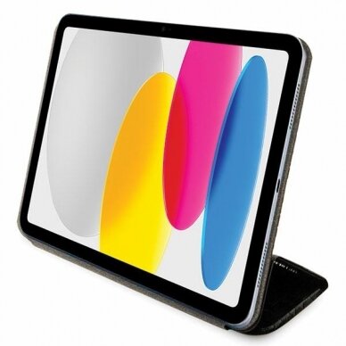 iPad 2025 (11th gen) / iPad 10.9 2022 (10th gen) black Saffiano Monogram Choupette KARL LAGERFELD dėklas 3