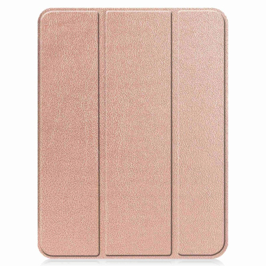 iPad 2025 (11th Gen) / iPad 10.9 2022 (10th Gen) gold silikoninis S PEN TRIFOLD dėklas 3