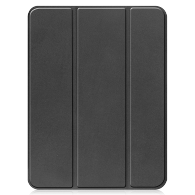 iPad 2025 (11th gen) / iPad 10.9 2022 (10th gen) black silikoninis S PEN TRIFOLD dėklas 3