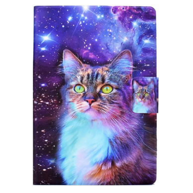 iPad 2025 (11th gen) / iPad 10.9 2022 (10th gen) Tracy fashion dėklas Colorful Cat 4