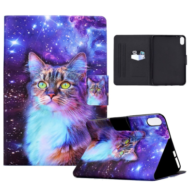 iPad 2025 (11th gen) / iPad 10.9 2022 (10th gen) Tracy fashion dėklas Colorful Cat 7
