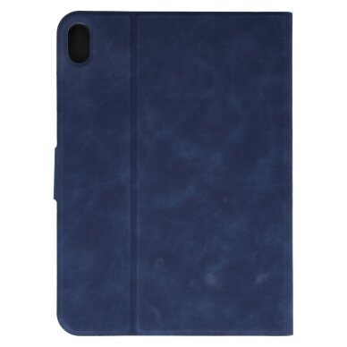 iPad 2025 (11th gen) / iPad 10.9 2022 (10th gen) blue VELVET dėklas 2