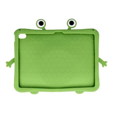 iPad 2025 (11th gen) / iPad 10.9 2022 (10th gen) green silikoninė FROG nugarėlė su kojele 1